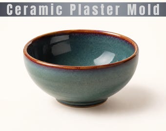 Minimal Ceramic Bowl Plaster Mold (Digital Download) | Modern Pottery  Snack Casting Mold