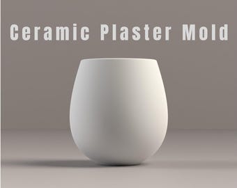 Molde de yeso para taza de café: Archivo STL para impresora 3D (descarga digital)