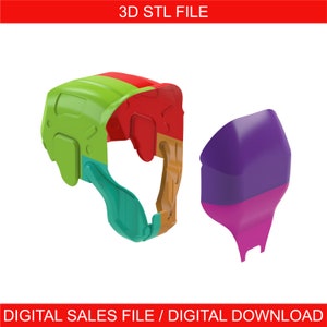 Kay/o | Kay/o Valorant Wearable Helmet and Mask | Kayo Valorant Wearable Helmet and Mask | 3D Print File Models | STL Model | 3d STL Model