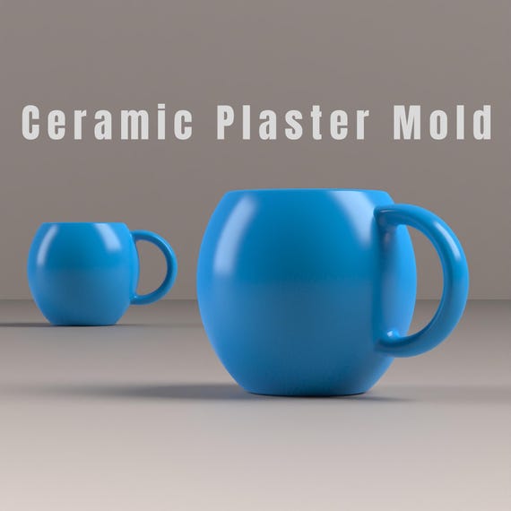 Coffee Mug Plaster Mold: 3D Printer STL File (digital Download) - Etsy