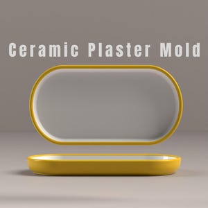 Plate Casting Mold STL File: Serving, Breakfast, Snack (Digital Download)