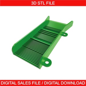 Mini gold sluice stl file | golden mining | gold sluice | stl sluice