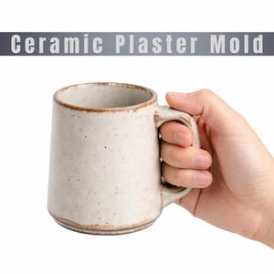 Gipsform för kaffemugg (digital nedladdning) | Gjutform för släp | 3D-skrivare STL-fil