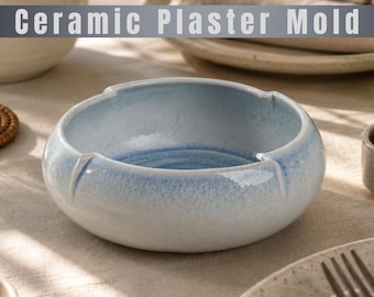 Plate Casting Mold STL File: Serving, Breakfast, Snack (Digital Download)