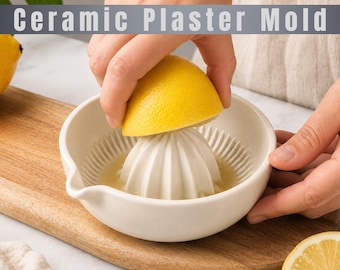 Ceramic Lemon Juicer Plaster Mold | Digital Download
