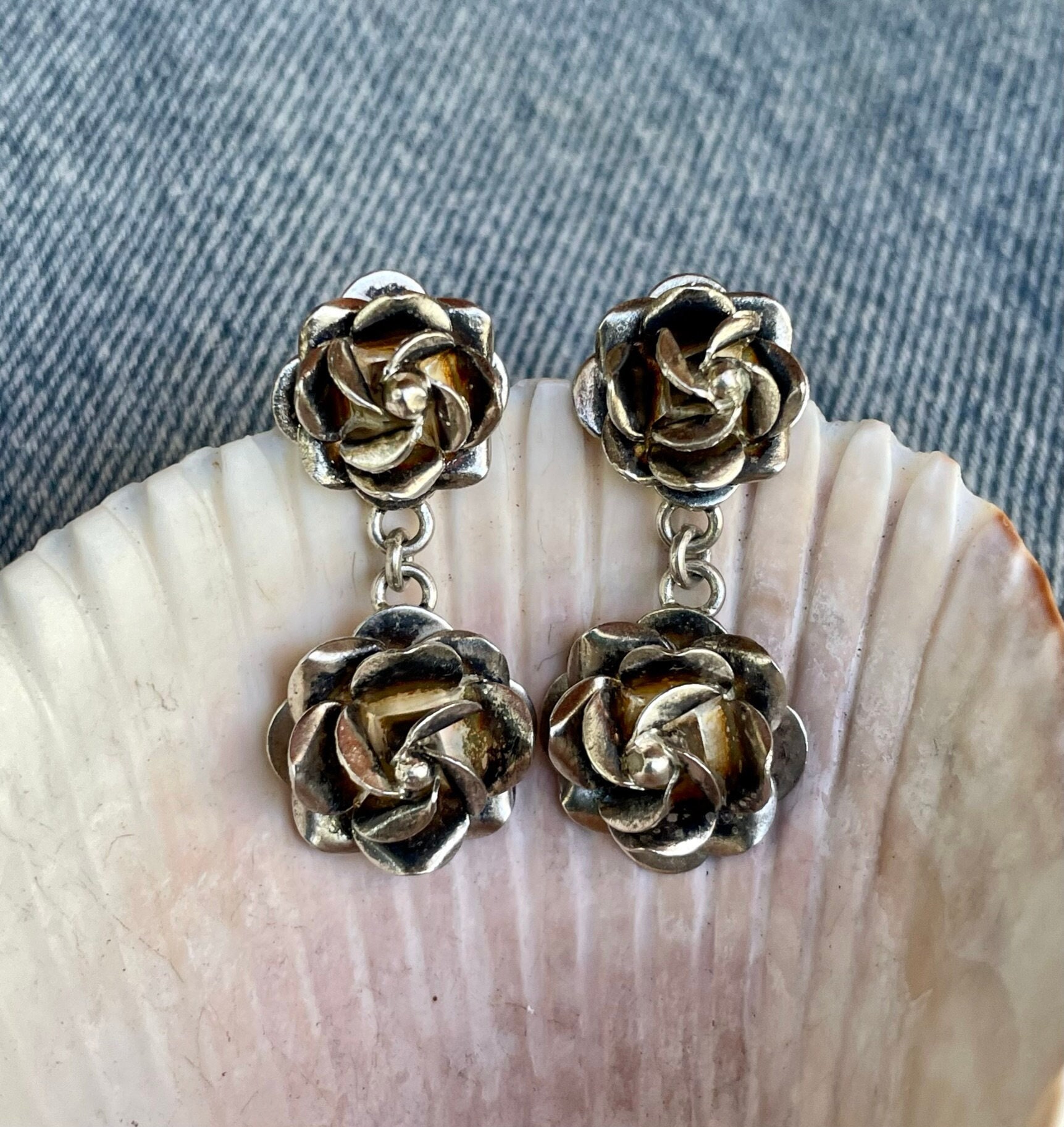 James avery rose earrings best sale