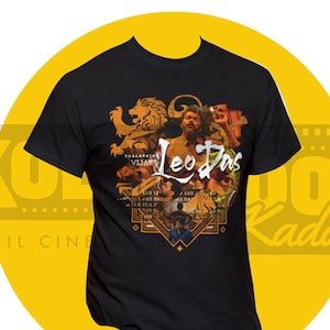 LEO DAS Tshirt | Thalapathie Vijay | Kollywood | 100% Original Design - Unisex Heavy Cotton T-Shirt