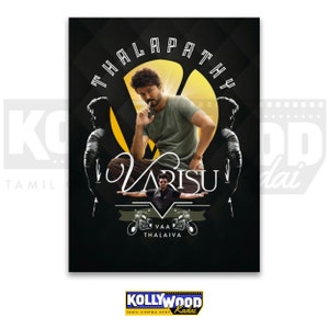 VARISU - THALAPATHIE | Thalapathie Vijay | Kollywood | 100% Original Design - Tamil Film Poster