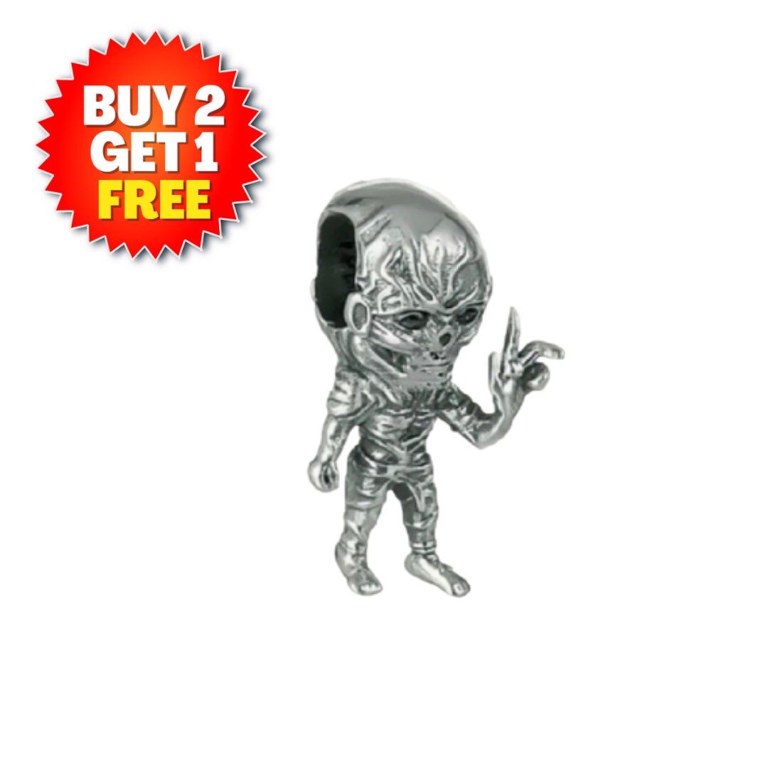 Stranger Things Vecna Charm Fits Pandora Charm Bracelet Etsy