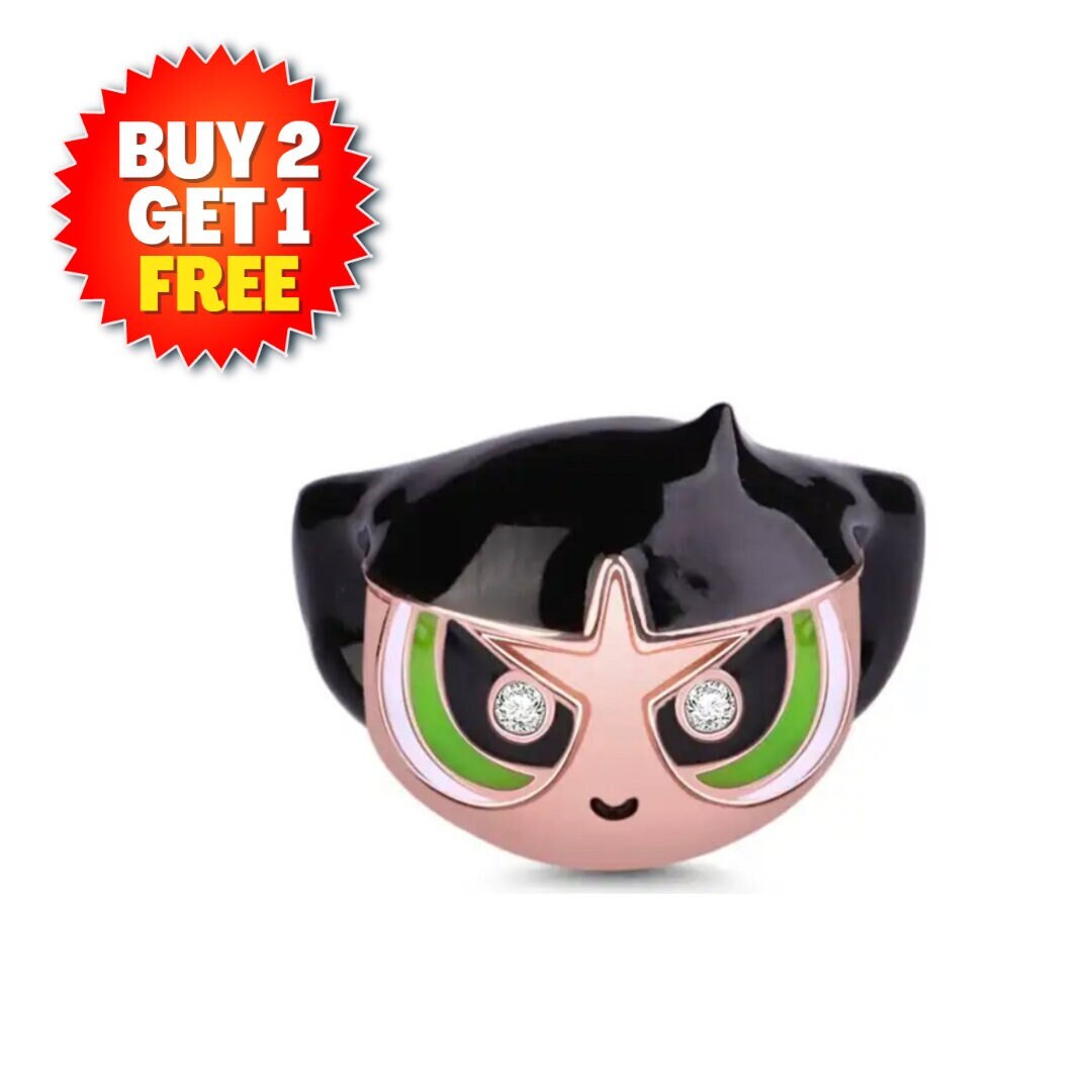 The Powerpuff Girls Buttercup Charm, Fits Pandora Charm Bracelet