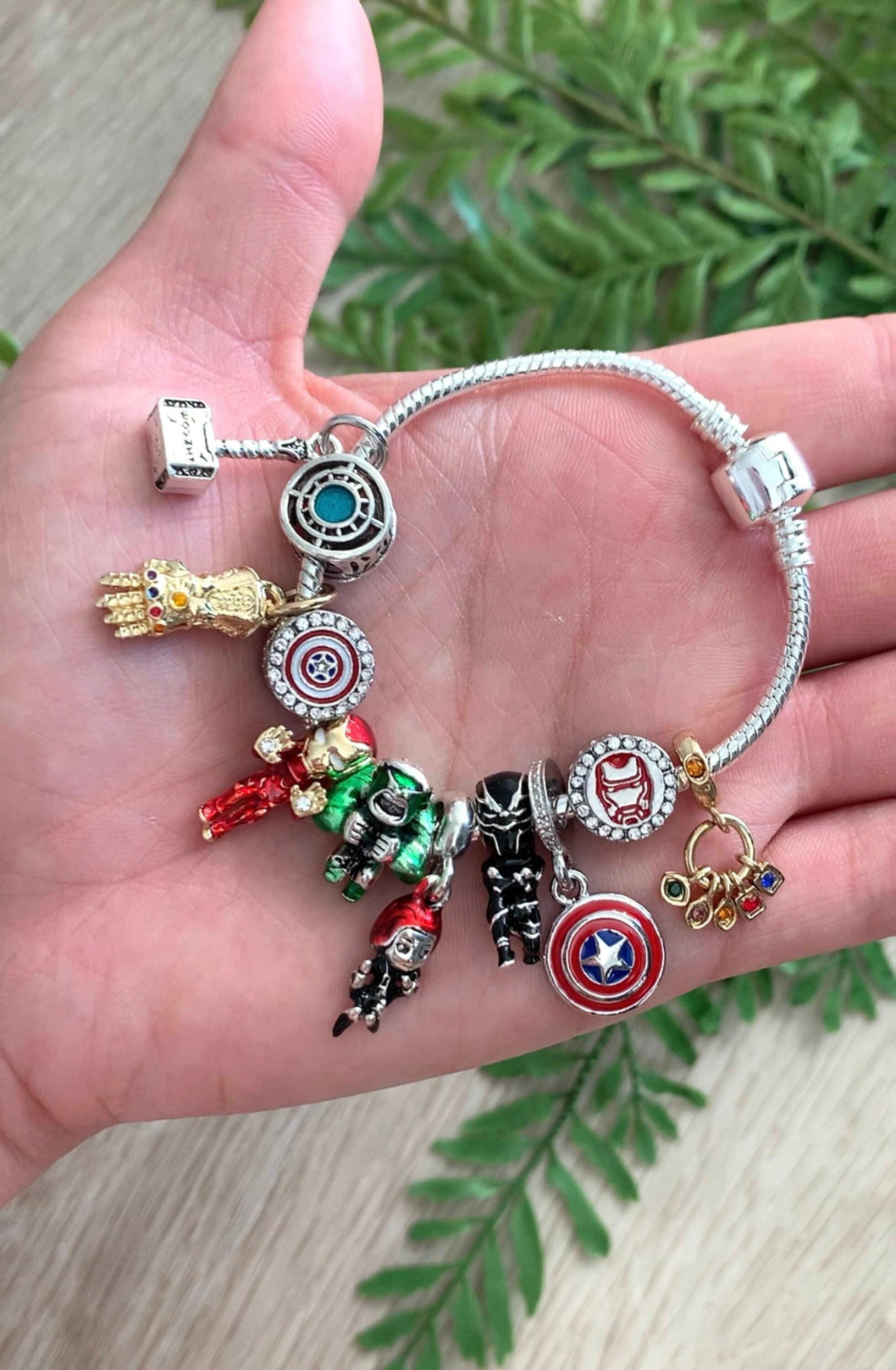 Avengers charm bracelet sale