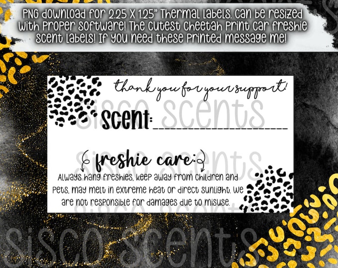 Car Freshie Care Card Template, Warning Labels for Car Freshie, Felt Sublimation Car Freshener