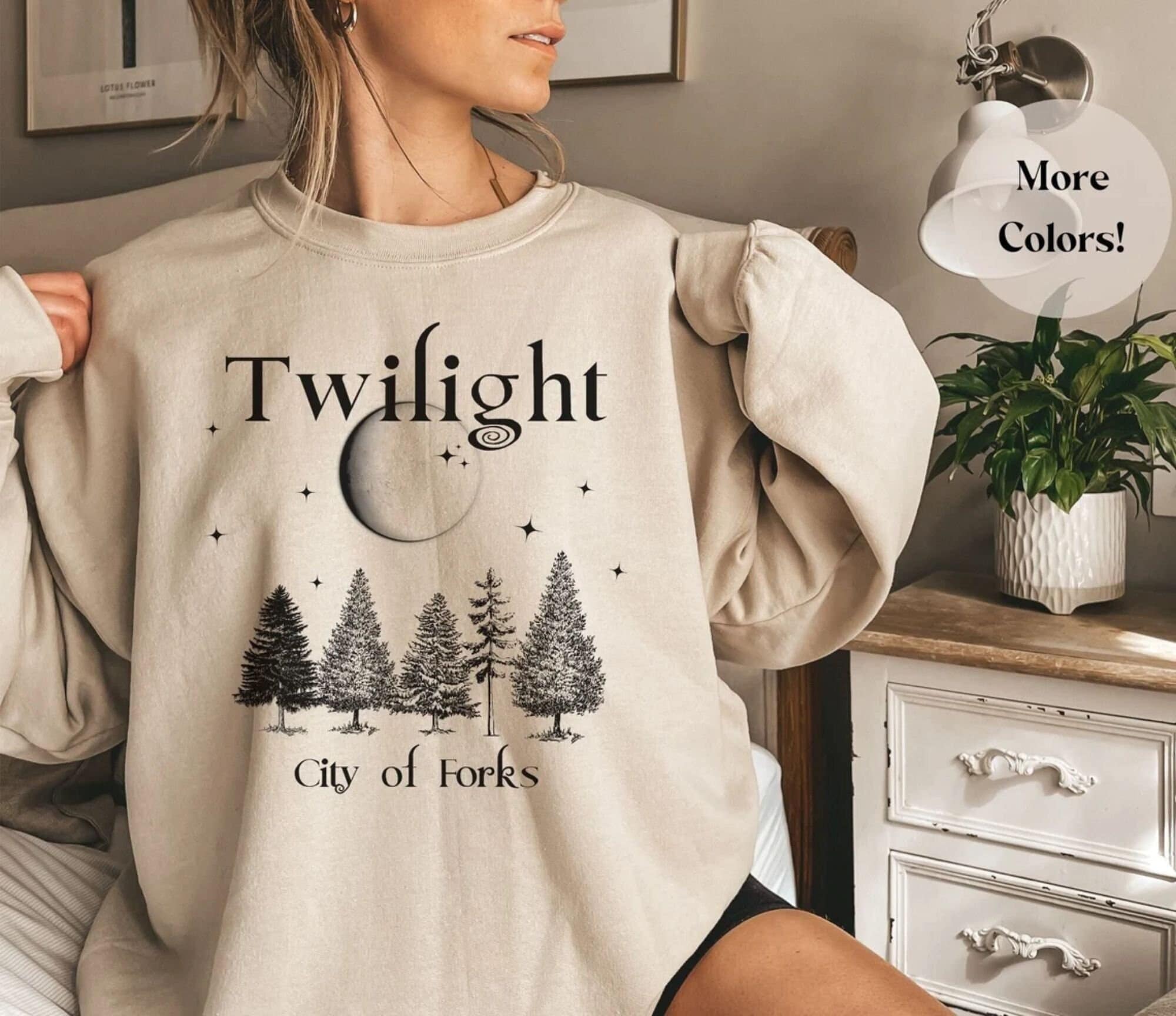 Discover Twilight Forks Sweatshirt, Cullen Baseball, Twilight Shirt