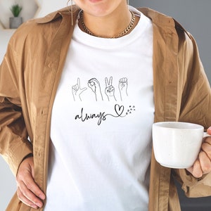 ASL Love Always PNG Digital Download