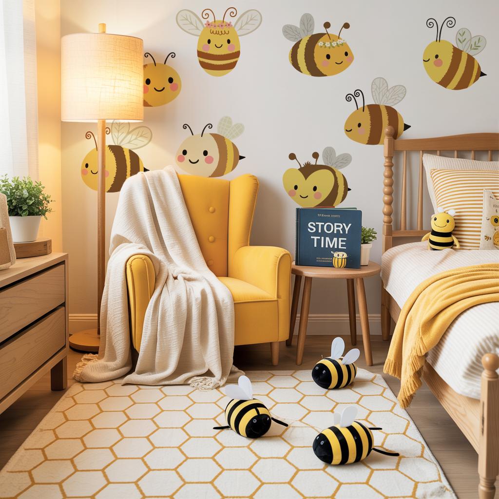 Bee Kids Room Decor
