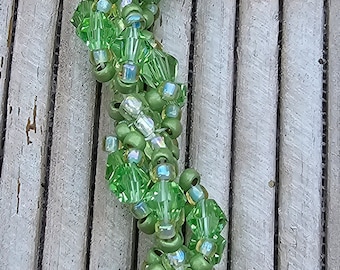 Purse Charm - Backpack Charm - Purse Bling - Beaded Purse Charm - Purse Jewelry - Keychain Bling -  Bag Bling, One of a Kind gemstones