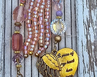 Purse Charm - Backpack Charm - Purse Bling - Beaded Purse Charm - Purse Jewelry - Keychain Bling -  Bag Bling, One of a Kind
