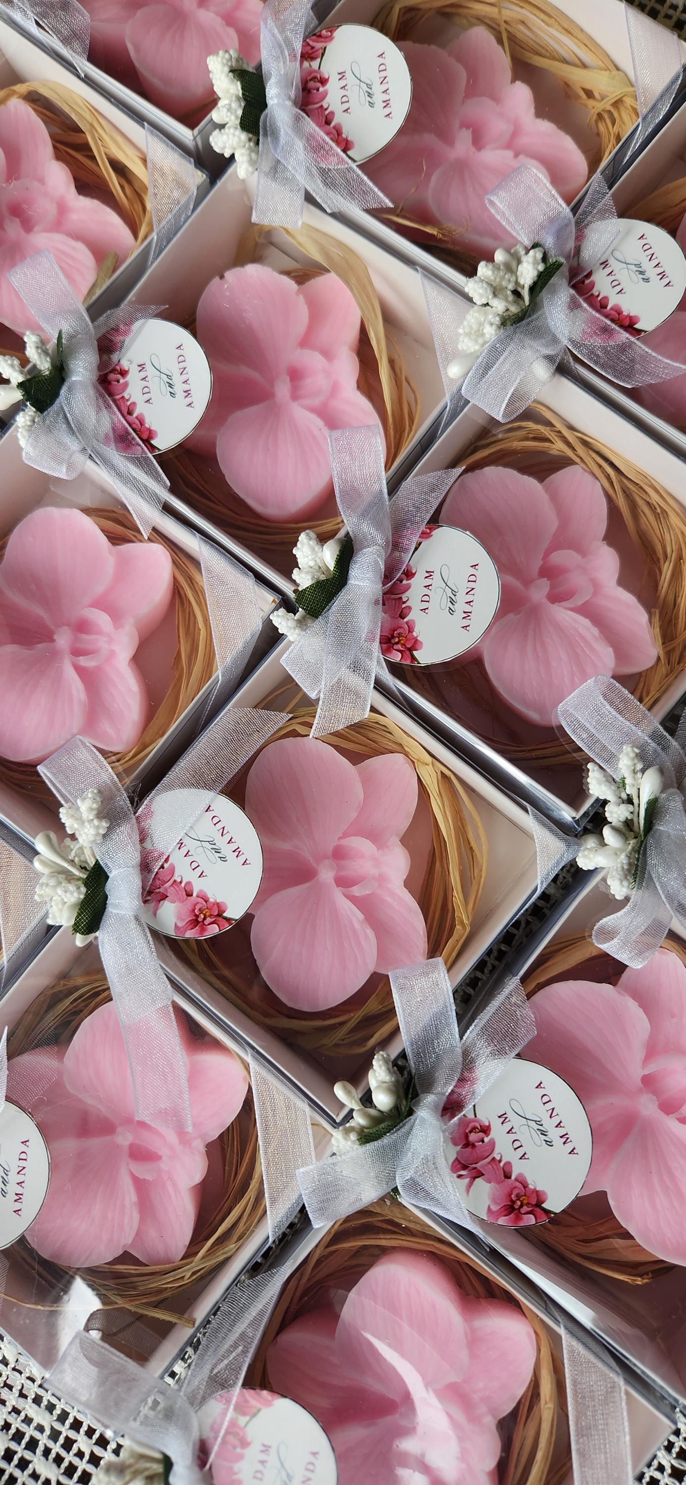 Handmade Phalaenopsis Orchid Soap