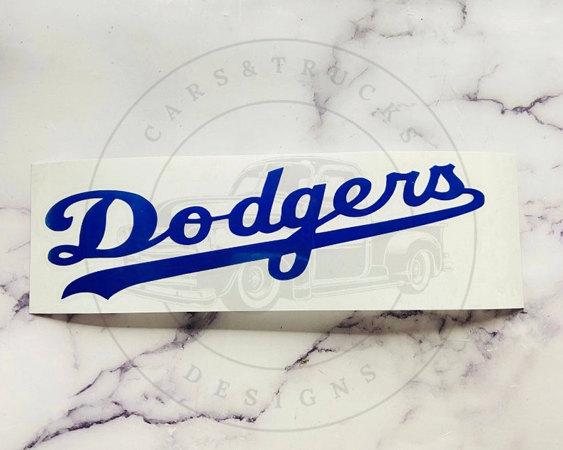 Dodgers Vinyl Decal Stickers, Vinyl Decal Etsy