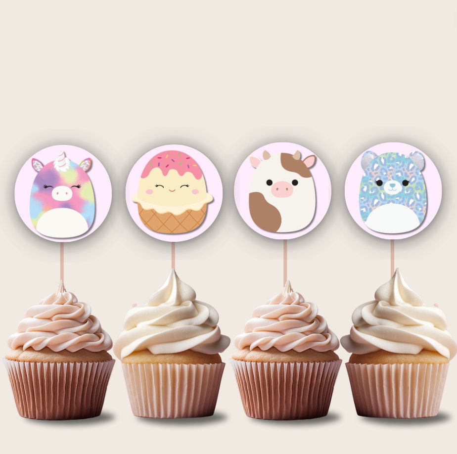 Squishmallow Cake Toppers Printable Instant Download Etsy Australia