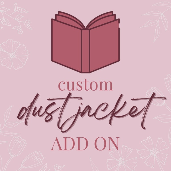 Custom Dust Jacket Etsy