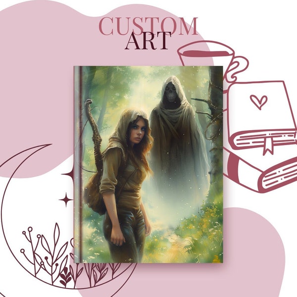 Custom Book and Fan Art Commission — Perfect for Bookworms & Dreamers!