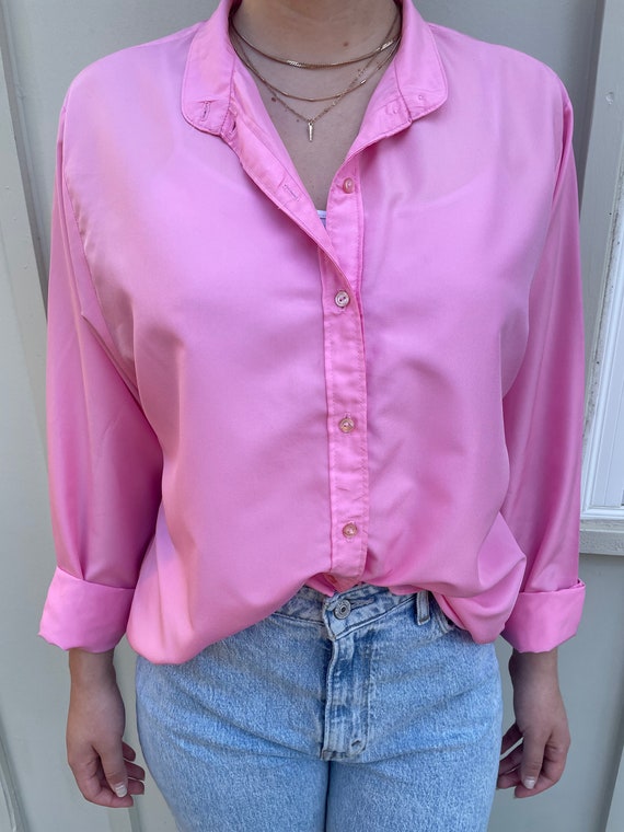 Pink Vintage Avon Fashions Blouse - image 1