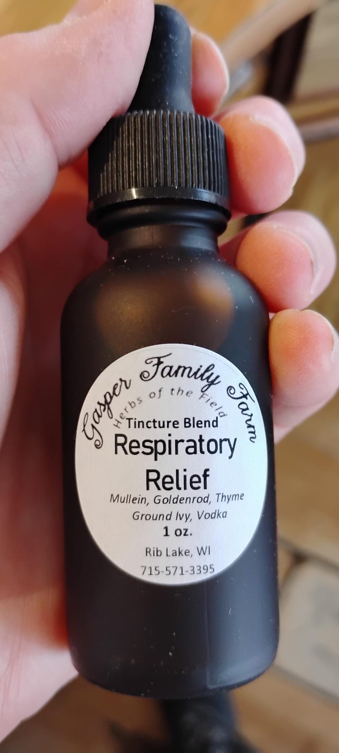 Respiratory Relief Tincture Blend - Etsy