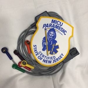 New Jersey MICU Paramedic Patch Skell City