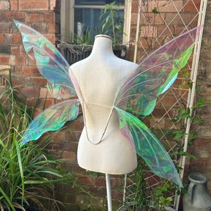 Large Medium small Adult/Child iridescent fairy wings