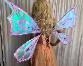 Winx club flora holographic wings