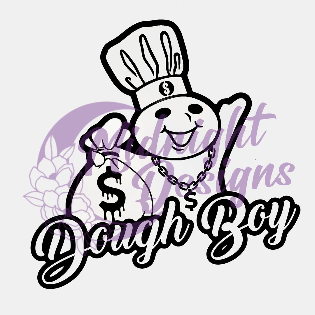 Dough Boy Decal Etsy
