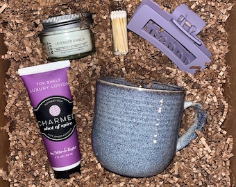 the purple box | curated gift box — the color collection, favorites, gift for her, birthday gift, just because, thinking of you