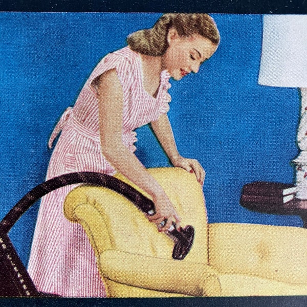 1947 Hoover Vacuum Cleaners Vintage Ad 1940s Housewife Vintage Advertisement Vintage Decor Retro Ad Vintage Appliances Ad Vintage Vacuums