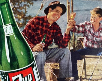 Vintage 1948 7up the Fresh up Family