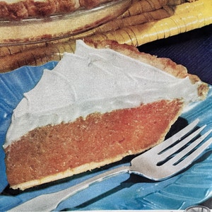 1947 Crisco Vintage Ad Vintage Baking Advertisement &quot;Apricream Pie&quot; Old Food Advertisement Kitchen Decor Retro Decor Vintage Recipe 1940s