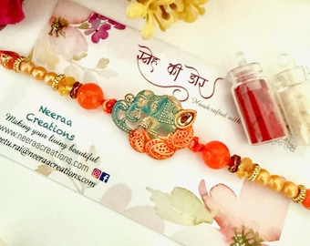 Brother Rakhi - Elephant design