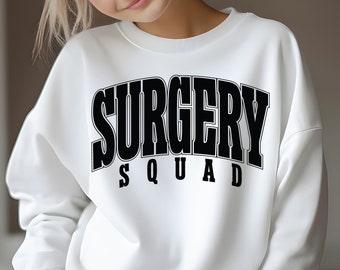 Surgery Squad Svg Png, Medical Svg Scrub Tech Svg Surgical Technician, Surgical Assistant Shirt, Surgeon Quotes, Anesthesiology, Varisty Svg