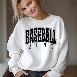 Baseball Aunt SVG, Baseball Aunt PNG, Baseball Lover Svg, Baseball Png, Baseball Shirt Svg, Sports Aunt Svg, Sublimation Design, Retro