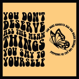 Be Kind To Yourself Svg Png Cut File, Self Love Club Svg Positive Svg, Love Women Svg, Women Shirt SVG, Have A Good Day Svg, Positive Quotes