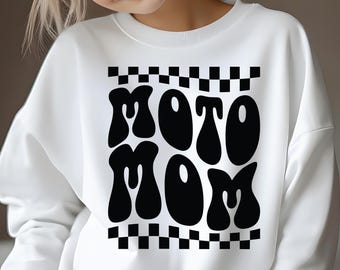 Moto Mom SVG PNG Cut File, Racing Season, Motocross Fan