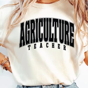 Agriculture Teacher SVG PNG Cut file Cricut Sublimation Design, Ag Teacher, Gift for teacher, Teacher Life, Varisty Text.