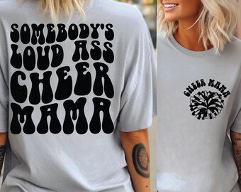 Somebody's Loud Ass Cheer Mama Svg Png Cut file Sublimation Design, Cheer Mom Svg, Cheer Svg, Sports Svg, Cheerleader Svg, Cheerleading Svg.