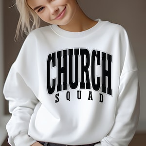 Church Squad Svg Png, Youth Group T-shirt Cut File, Kids Church Shirt Design, Religious Svg, Bible Study Tshirt, Ministry Svg