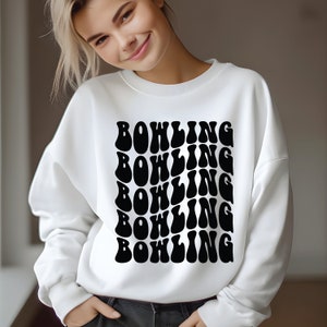 Bowling Svg, Sport Svg, Bowling Fan Svg, Bowling Vibes Svg, Bowling Mom Svg, Bowling Dad Svg, Bowling Lover, Game Day Svg, Wavy Stacked Svg