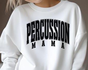 Percussion Mama Svg Png, Band Mom, High School Band, Marching Band, High School Football, College Band Cut Files, Varisty.