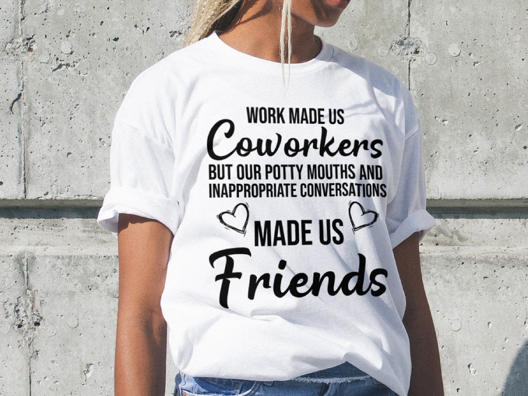 Work Made Us Coworkers Svg Png, Coworker Gift SVG, Colleagues Svg ...