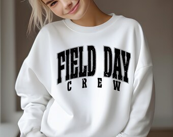 Field Day Crew Svg Png Sublimation Design, Elementary School, End Of Year, Cut File, Kids Quotes.