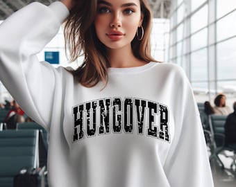 Sweat à capuche rétro « Hungover Varsity » (téléchargement numérique) - SVG et PNG