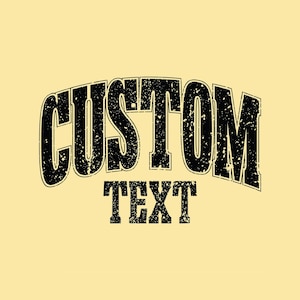 Custom Varsity Svg Png, College font Svg Png, Customized design, Sport Font Svg Png, Retro Vintage Design.